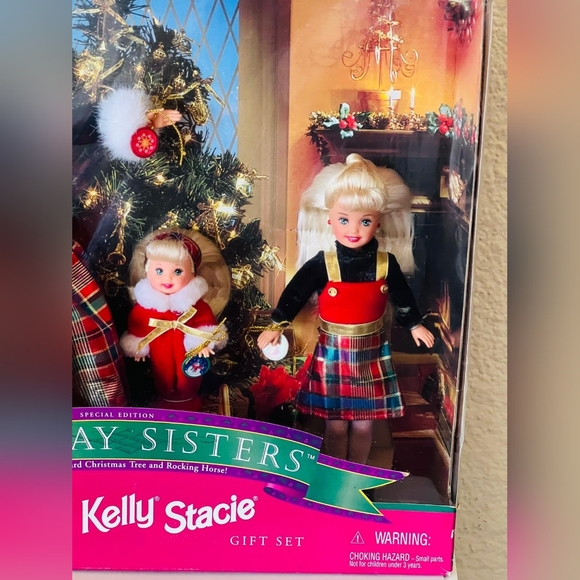 Vintage Holiday Sister Barbie Doll Stacie Kelly Doll - Picture 3 of 9